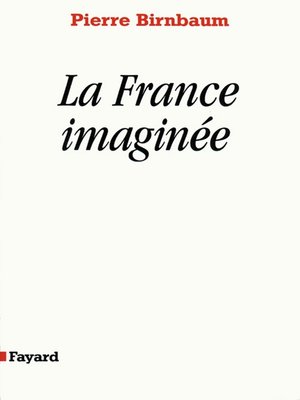 cover image of La France imaginée